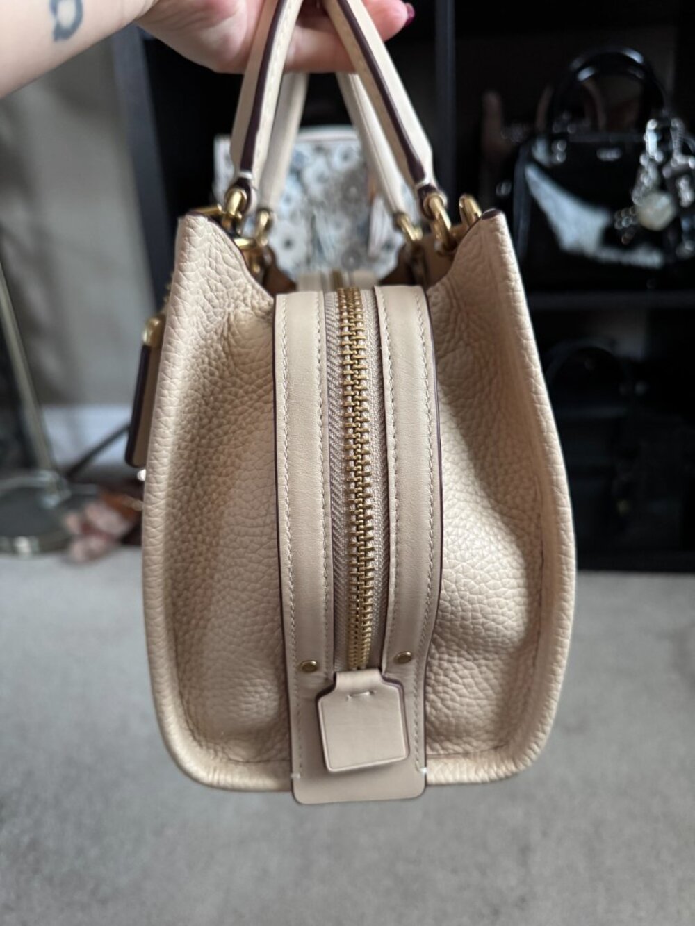 Disney X Coach Rogue 25 With Mickey Mouse And Caterpillar, NWT - Picture 6 of 16